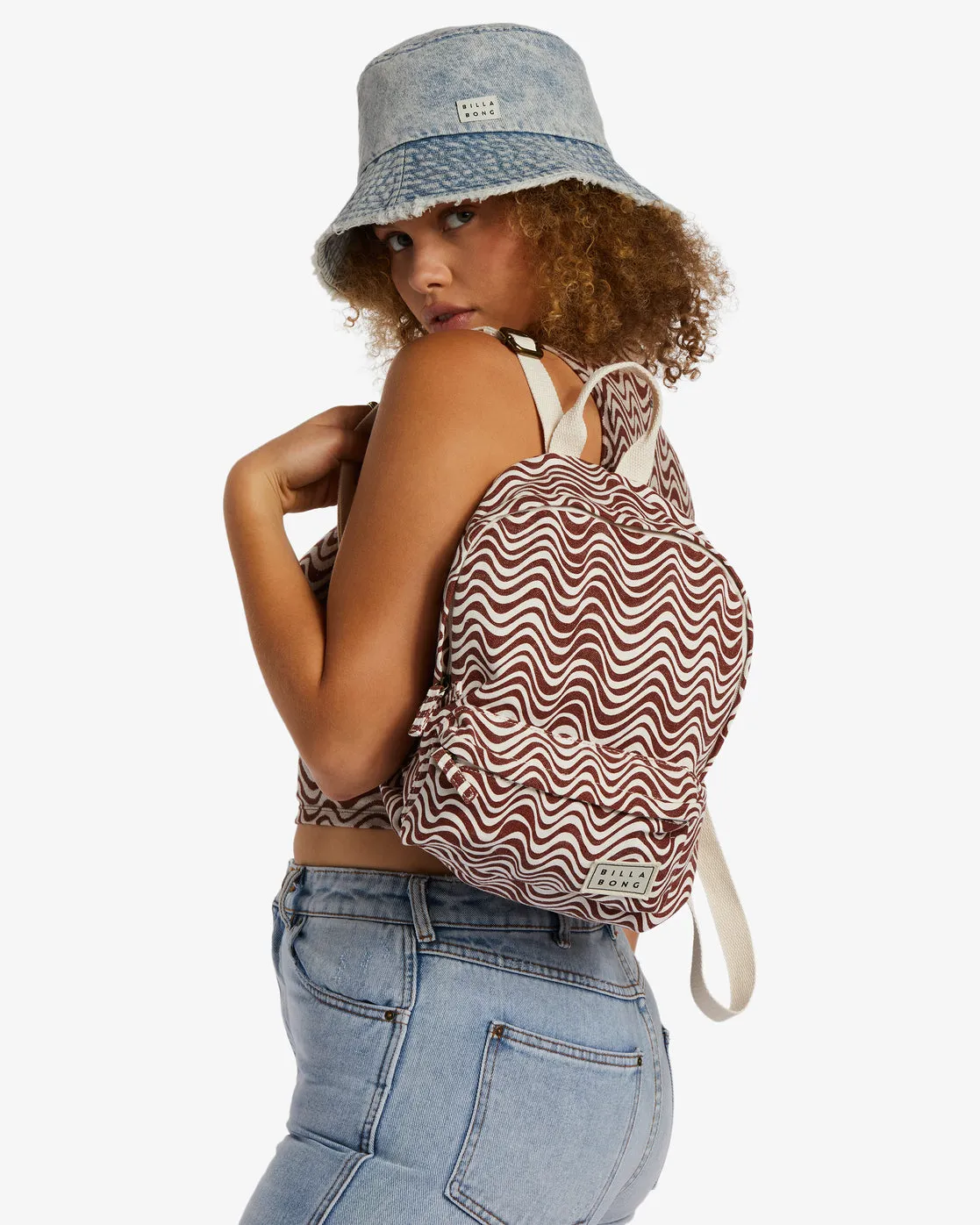 Mini Mama Canvas Backpack - Americano sold by Billabong