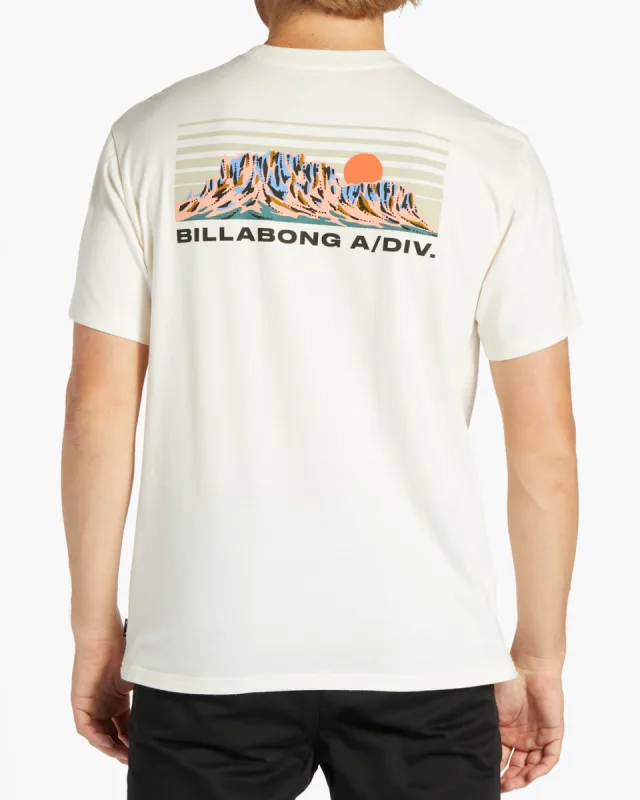 Length Short Sleeve T-Shirt - Off White sold by Billabong