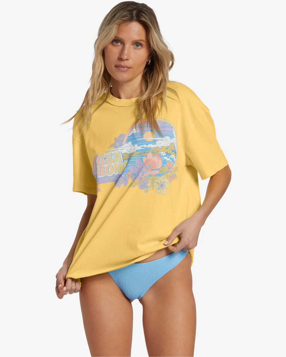 Island Blooms T-Shirt - Fresh Squeezed sold by Billabong
