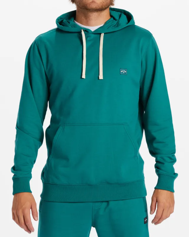 All Day Organic Pullover Hoodie - Pacific sold by Billabong