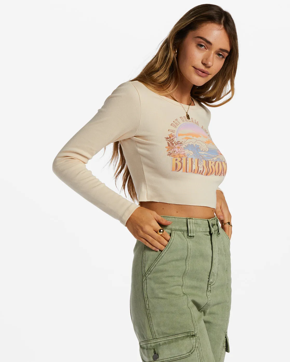 Daydream Away T-Shirt - Antique White sold by Billabong product image thumbnail 2