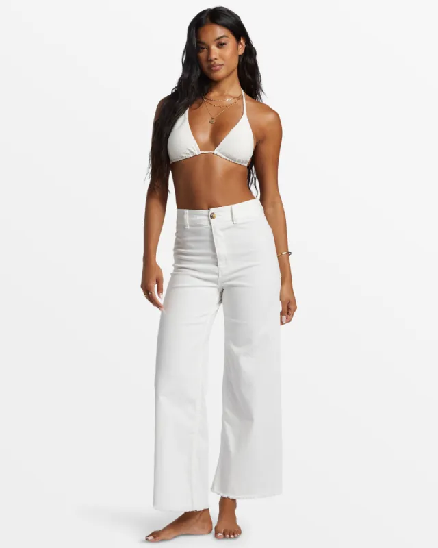 Free Fall High-Waist Pants - Salt Crystal 1 - Salt Crystal 1 sold by Billabong