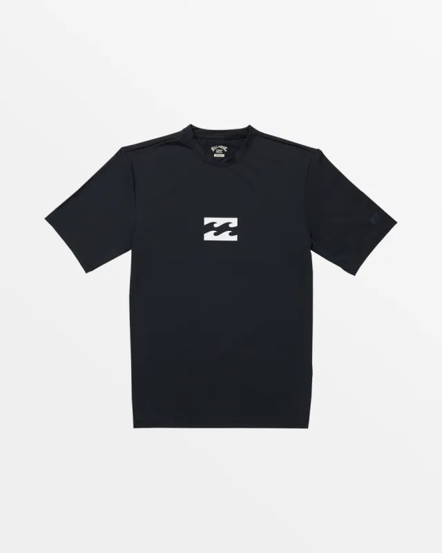 Classic Wave UPF 50 Short Sleeve Surf Tee - Black sold by Billabong