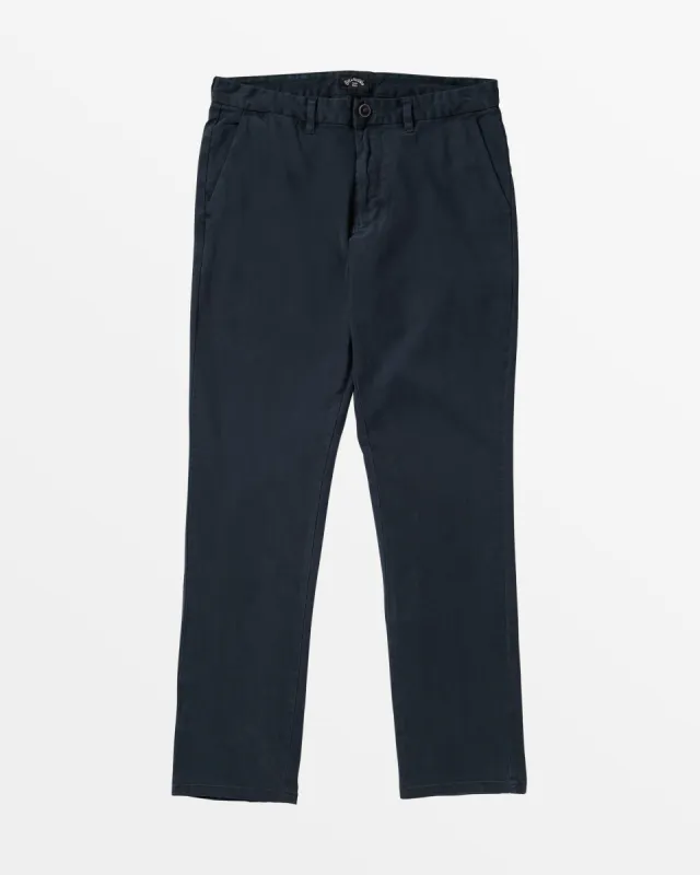 73 Chino Pants - Navy sold by Billabong