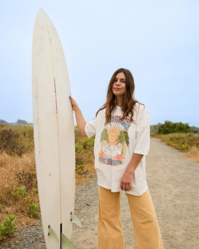 Enjoy The Journey T-Shirt - Salt Crystal sold by Billabong