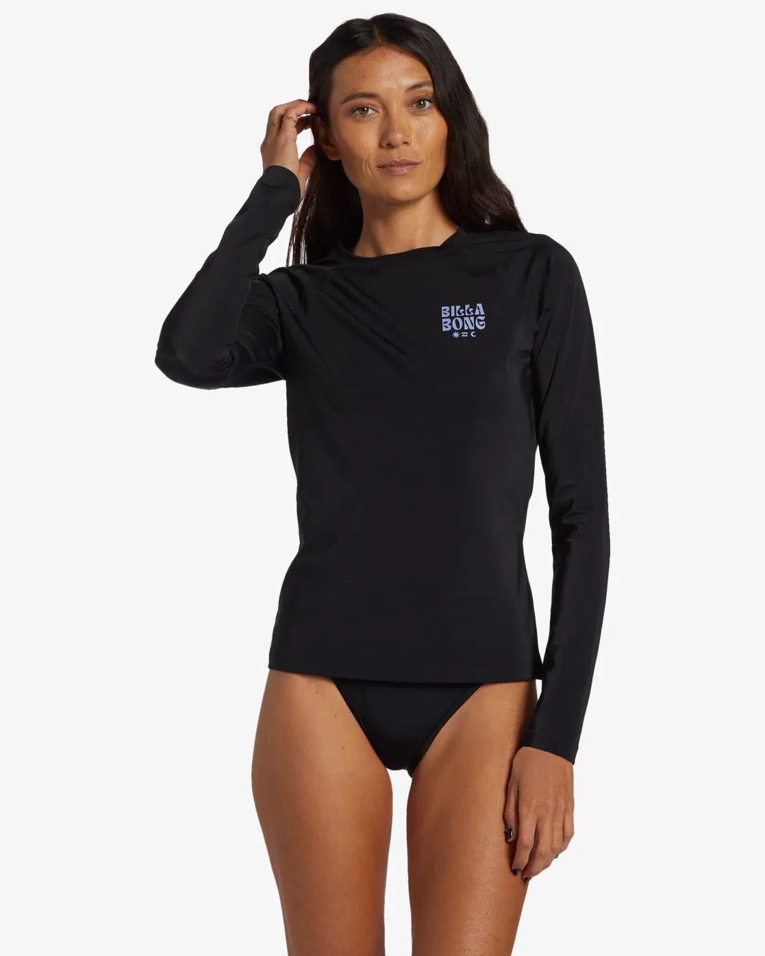A/Div Long Sleeve Surf Tee - Black sold by Billabong