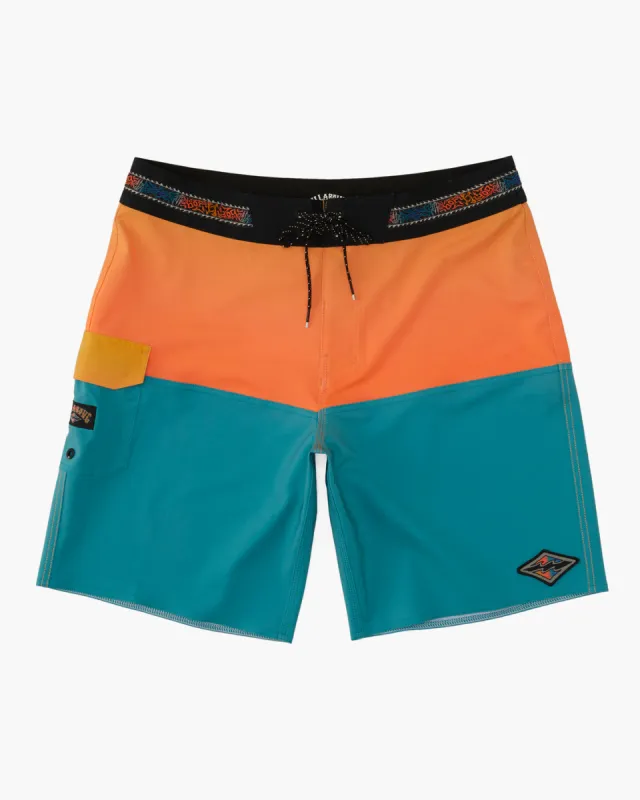 Fifty50 Pro Performance 19" Boardshorts - Aqua sold by Billabong