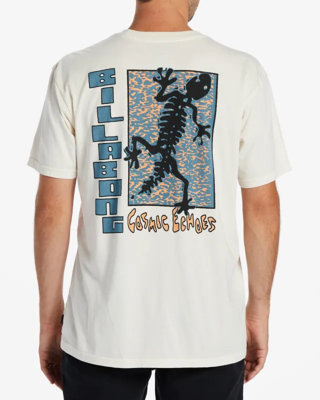 Cosmic Echoes T-Shirt - Off White sold by Billabong