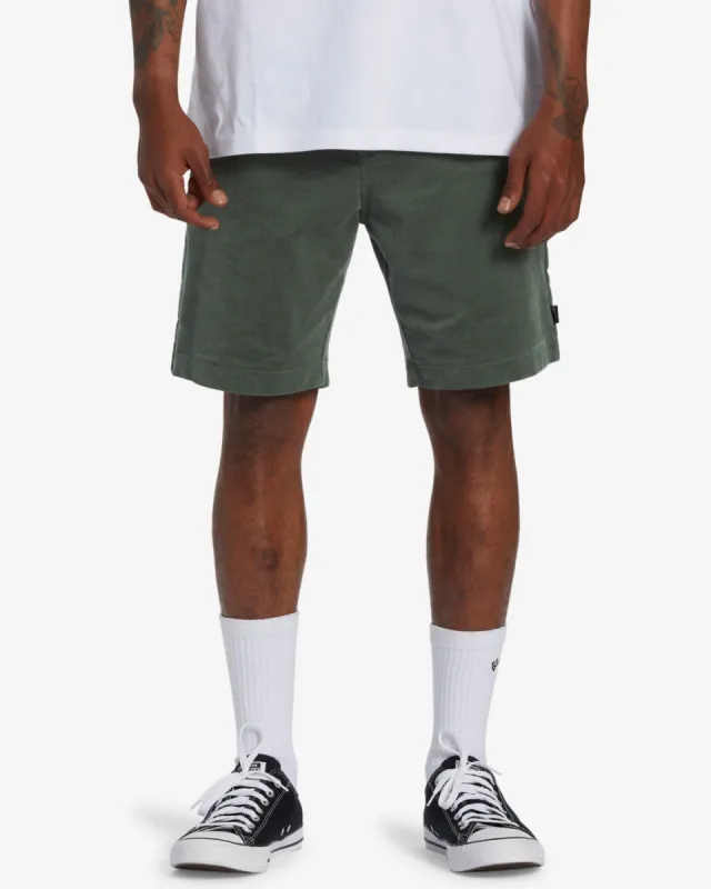 Larry Layback Corduroy 18" Shorts - Surplus sold by Billabong