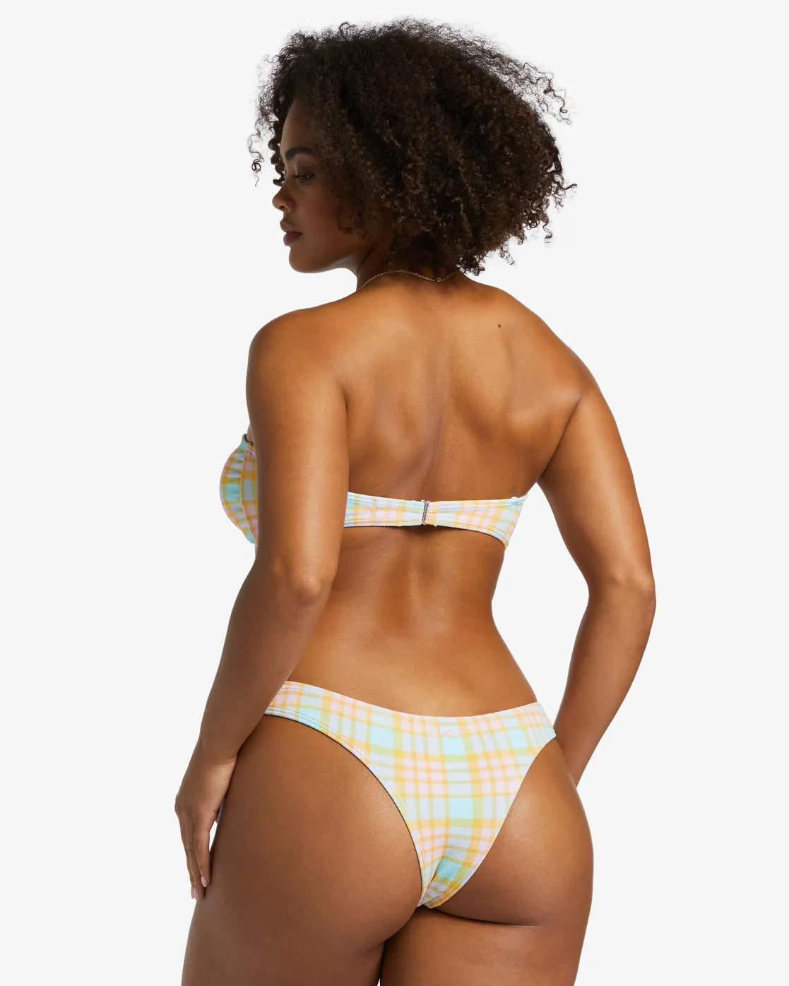 Check Please Cocoa Skimpy Bikini Bottoms - Multi sold by Billabong product image thumbnail 5