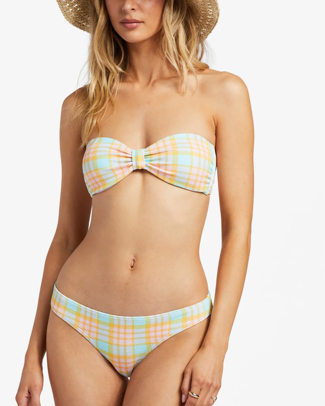 Check Please Cocoa Skimpy Bikini Bottoms - Multi sold by Billabong product image thumbnail 4