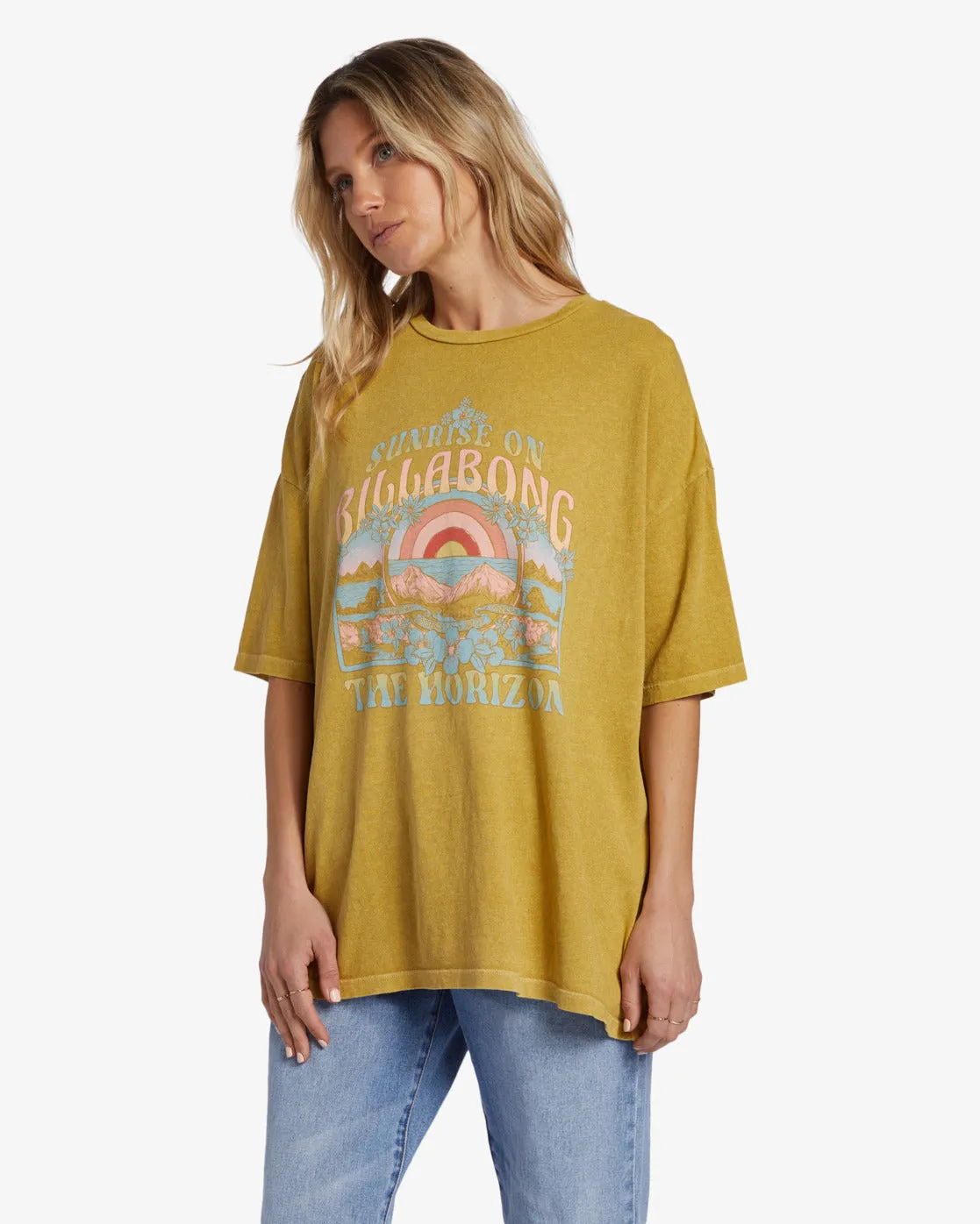 Sunrise On The Beach T-Shirt - Green Envy sold by Billabong product image thumbnail 2