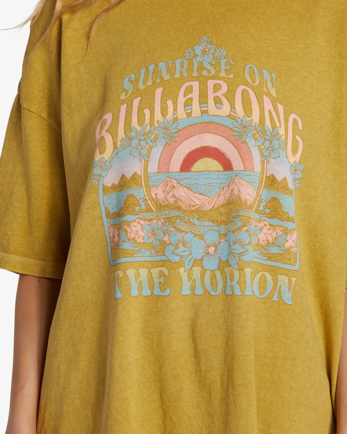 Sunrise On The Beach T-Shirt - Green Envy sold by Billabong product image thumbnail 4