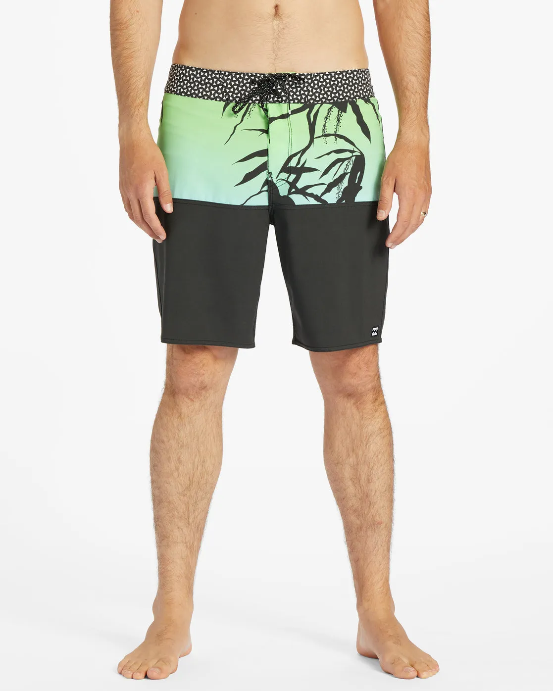 Fifty50 Pro Performance 19" Boardshorts - Neon Lime sold by Billabong product image thumbnail 3
