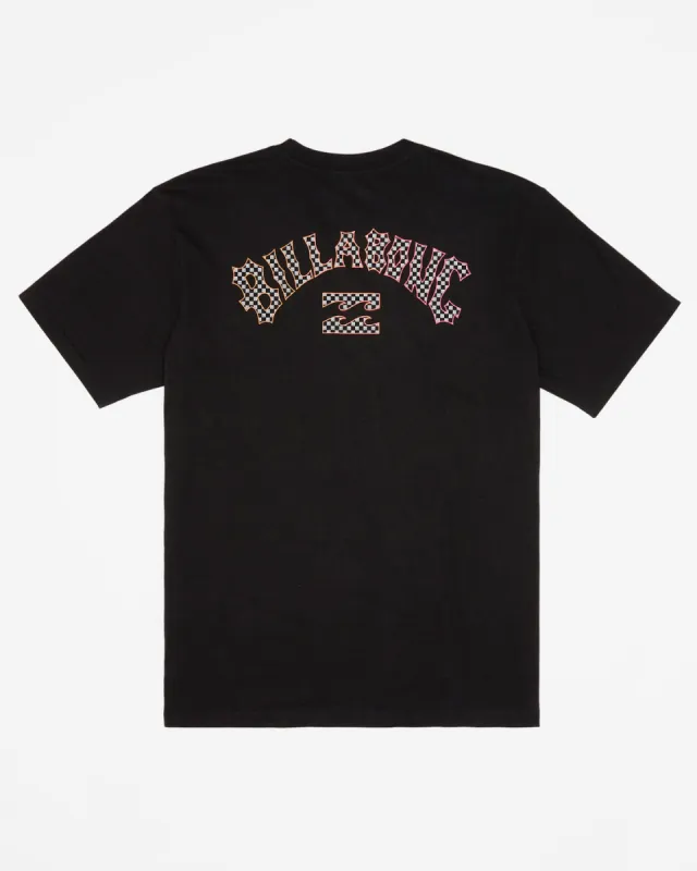 Boys 2-7 Arch Fill Short Sleeve T-Shirt - Black sold by Billabong