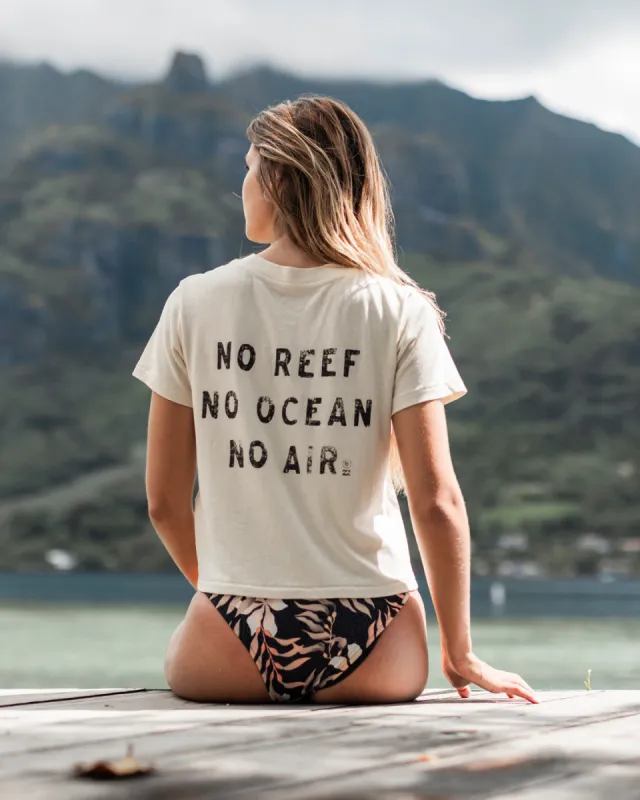 Coral Gardener Shrunken T-Shirt - White Cap sold by Billabong