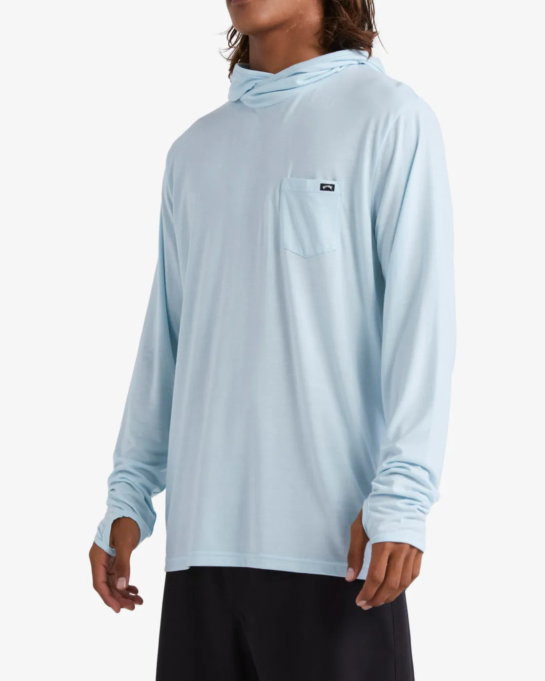 Eclipse Hooded Long Sleeve Surf T-Shirt - Coastal sold by Billabong product image thumbnail 4