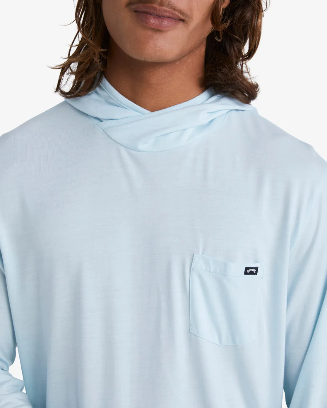 Eclipse Hooded Long Sleeve Surf T-Shirt - Coastal sold by Billabong product image thumbnail 3