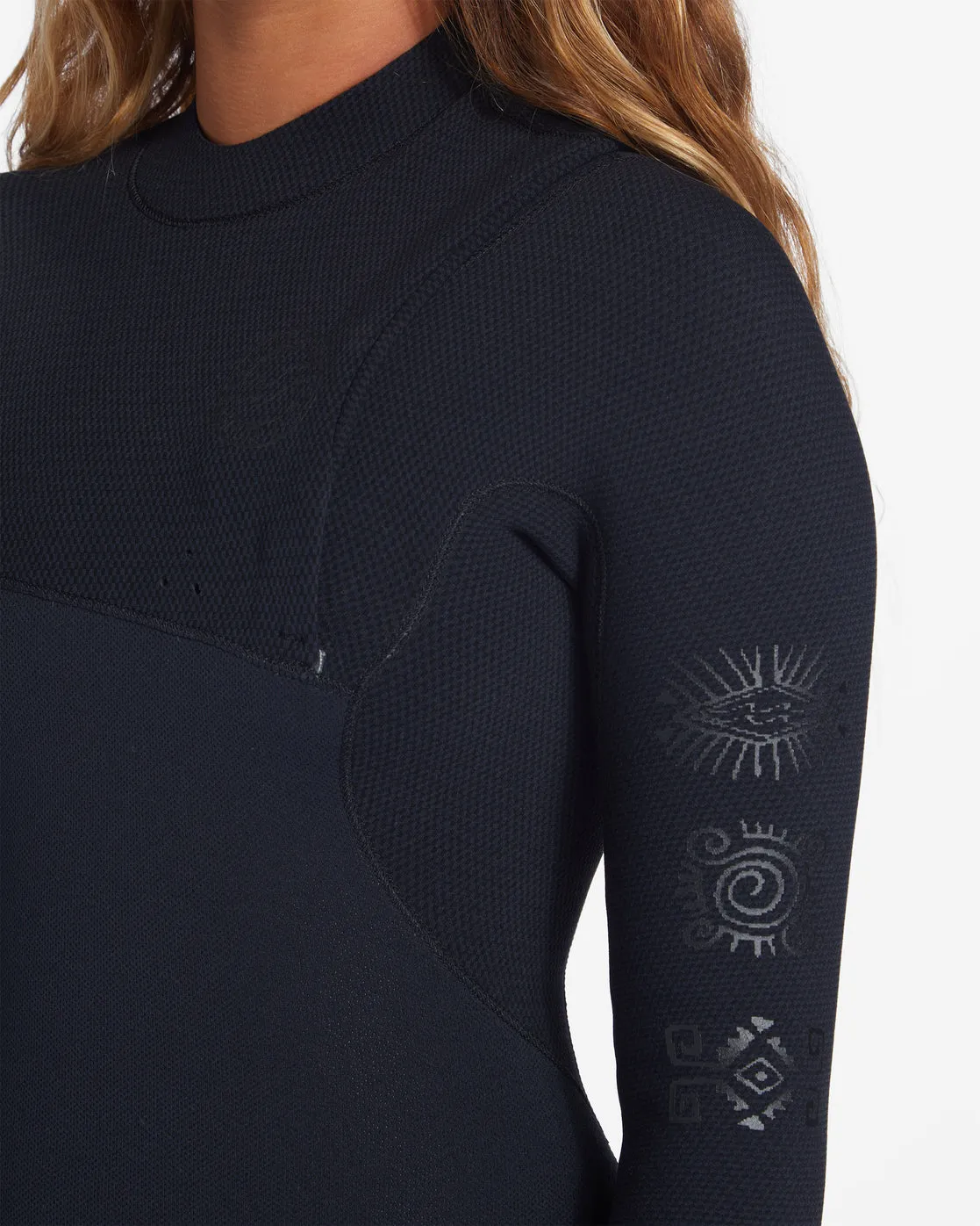 4/3 Salty Dayz Natural Zipperless Wetsuit - Black sold by Billabong product image thumbnail 4