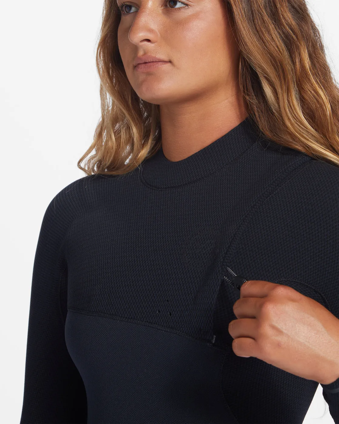 4/3 Salty Dayz Natural Zipperless Wetsuit - Black sold by Billabong product image thumbnail 5