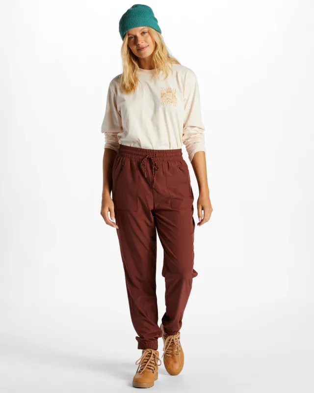 A/Div Canyon Jogger Sweatpants - Rosewood sold by Billabong