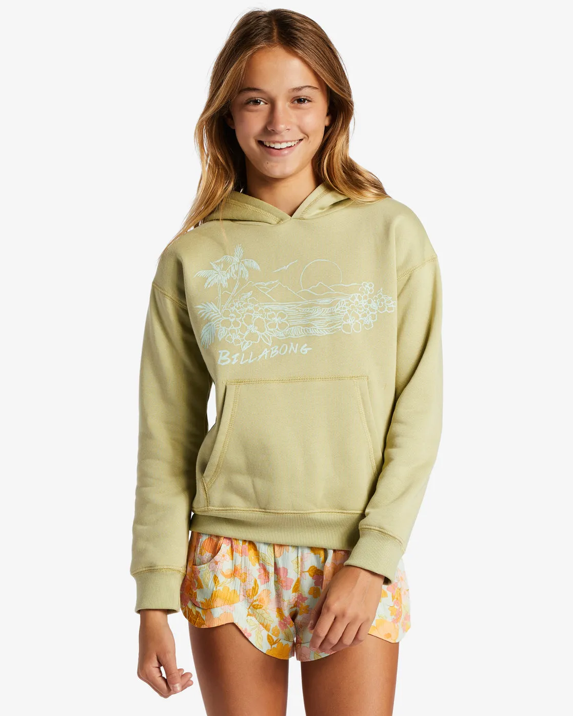 Girls Aloha Goddess Hoodie - Willow sold by Billabong