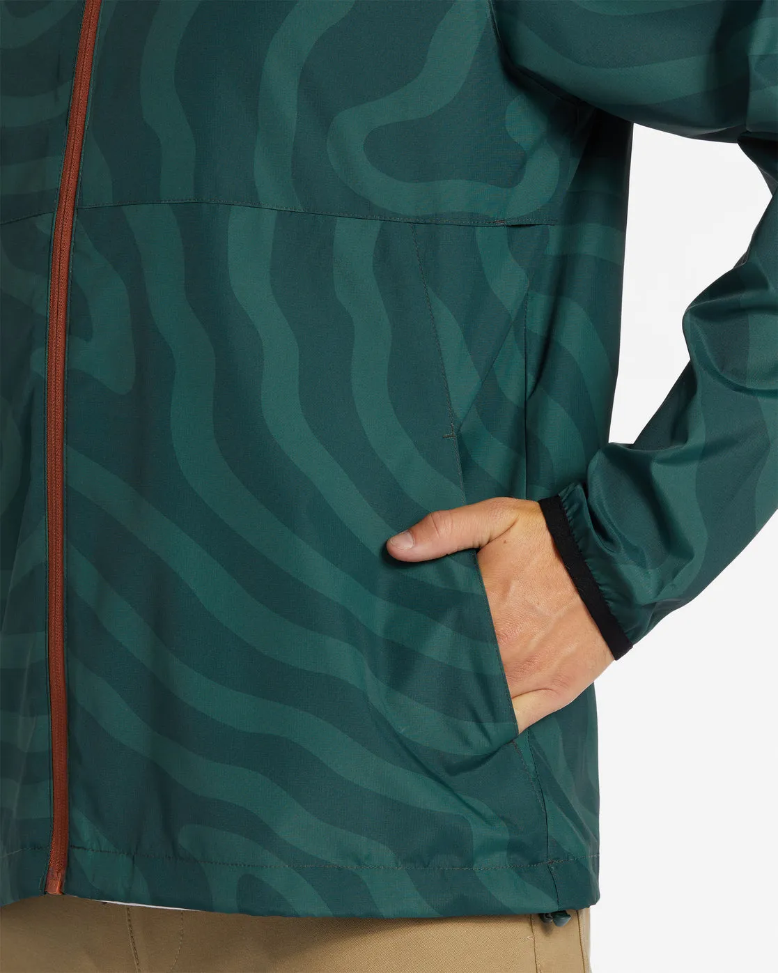 A/Div Transport Windbreaker Jacket - Dark Forest sold by Billabong product image thumbnail 5