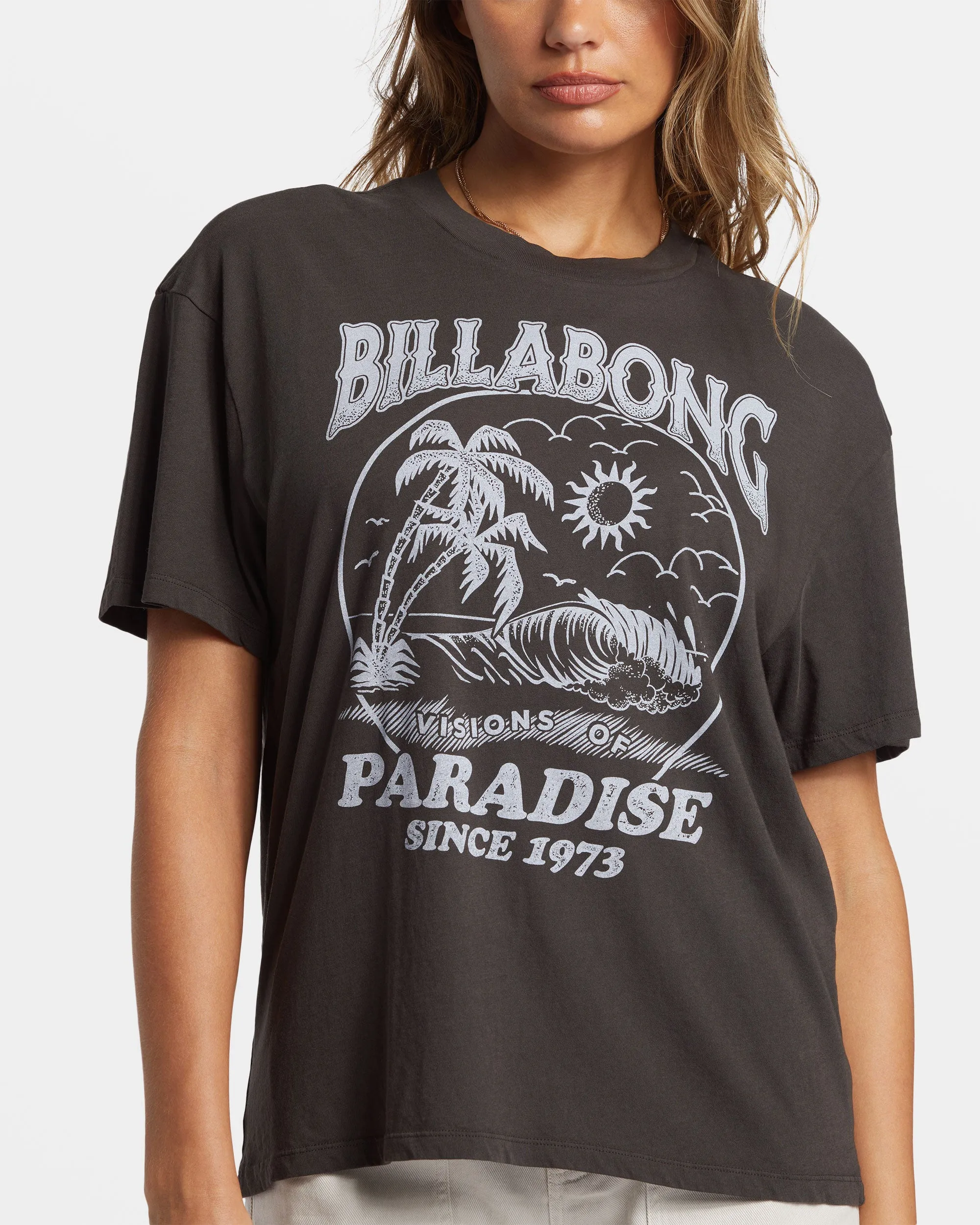 Paradise Is Here T-Shirt - Off Black sold by Billabong product image thumbnail 4