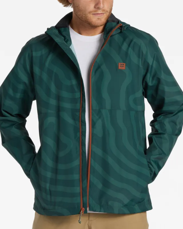 A/Div Transport Windbreaker Jacket - Dark Forest sold by Billabong