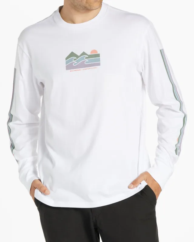 Stretch Long Sleeve T-Shirt - White sold by Billabong