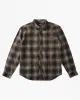 Coastline Flannel - Raven sold by Billabong