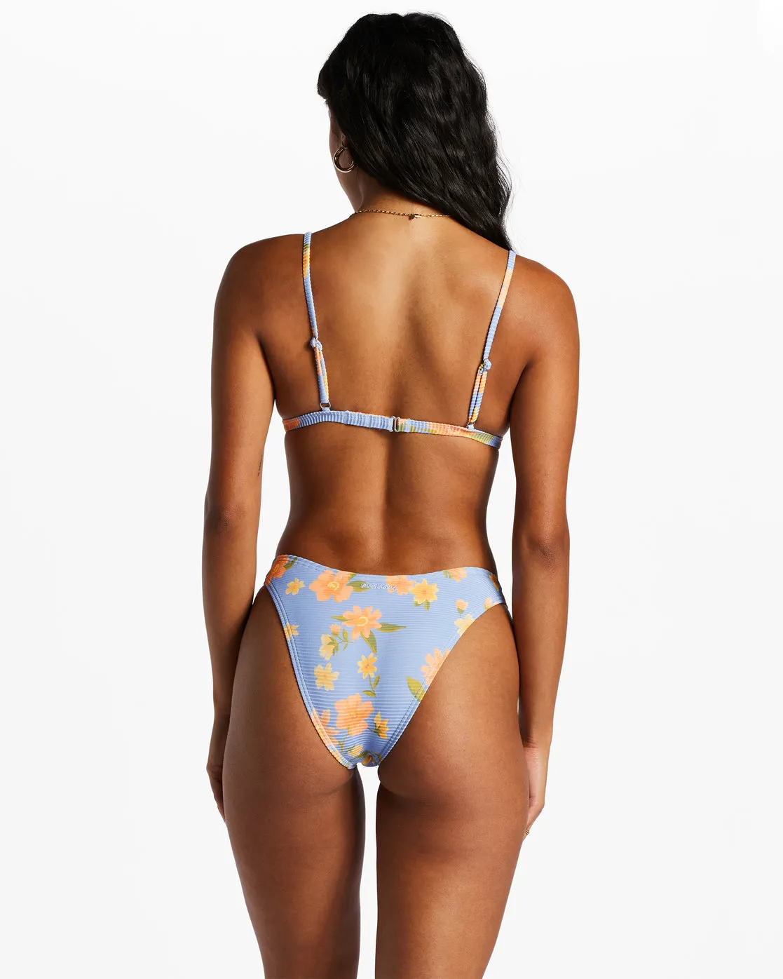 Lazy Days Tanlines Hike Bikini Bottoms - Outta The Blue sold by Billabong