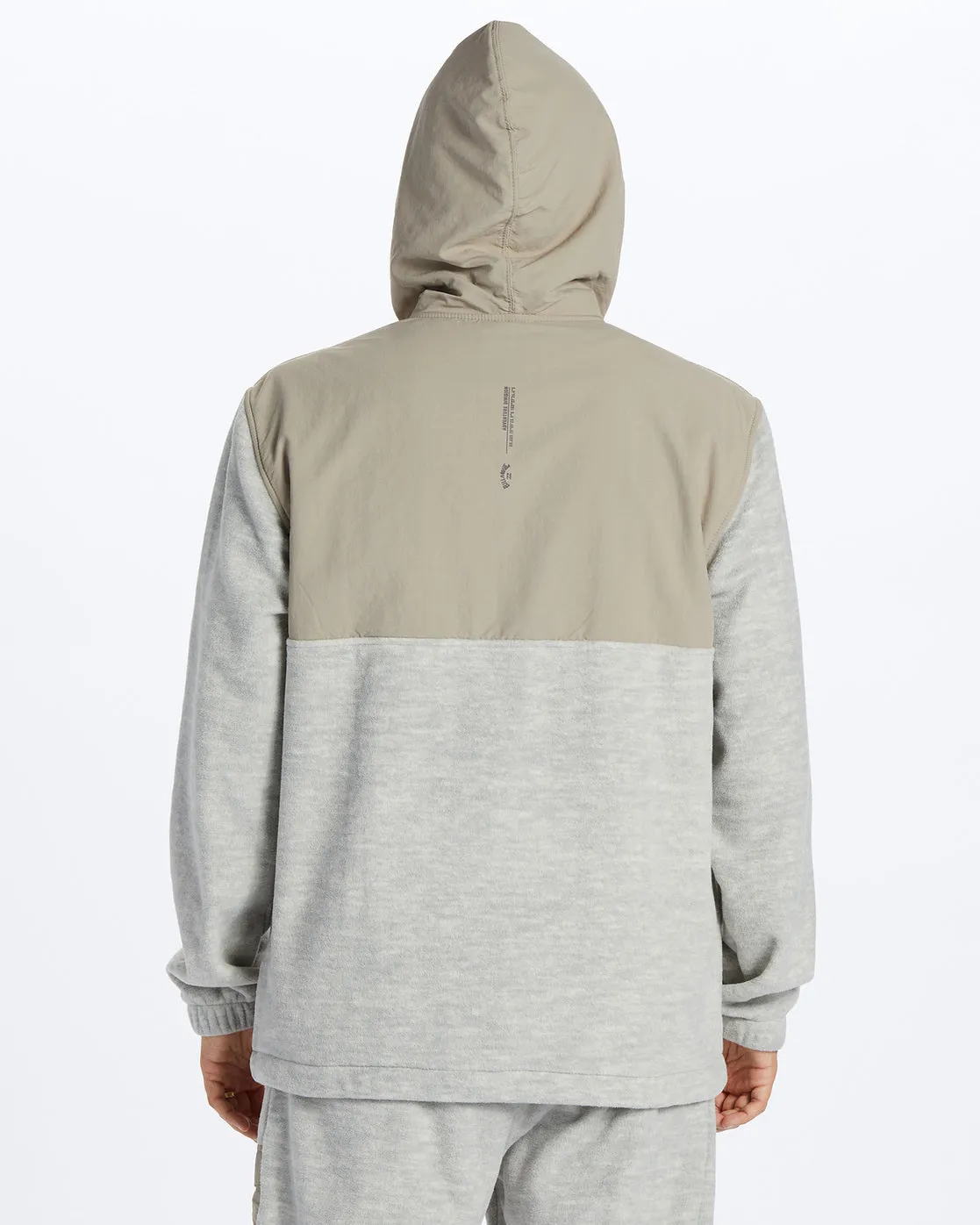 Boundary Graphene Half-Zip Fleece - Oatmeal Heather sold by Billabong product image thumbnail 3