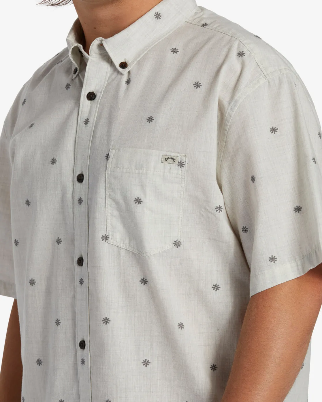 All Day Jacquard Short Sleeve Shirt - Chino sold by Billabong product image thumbnail 4