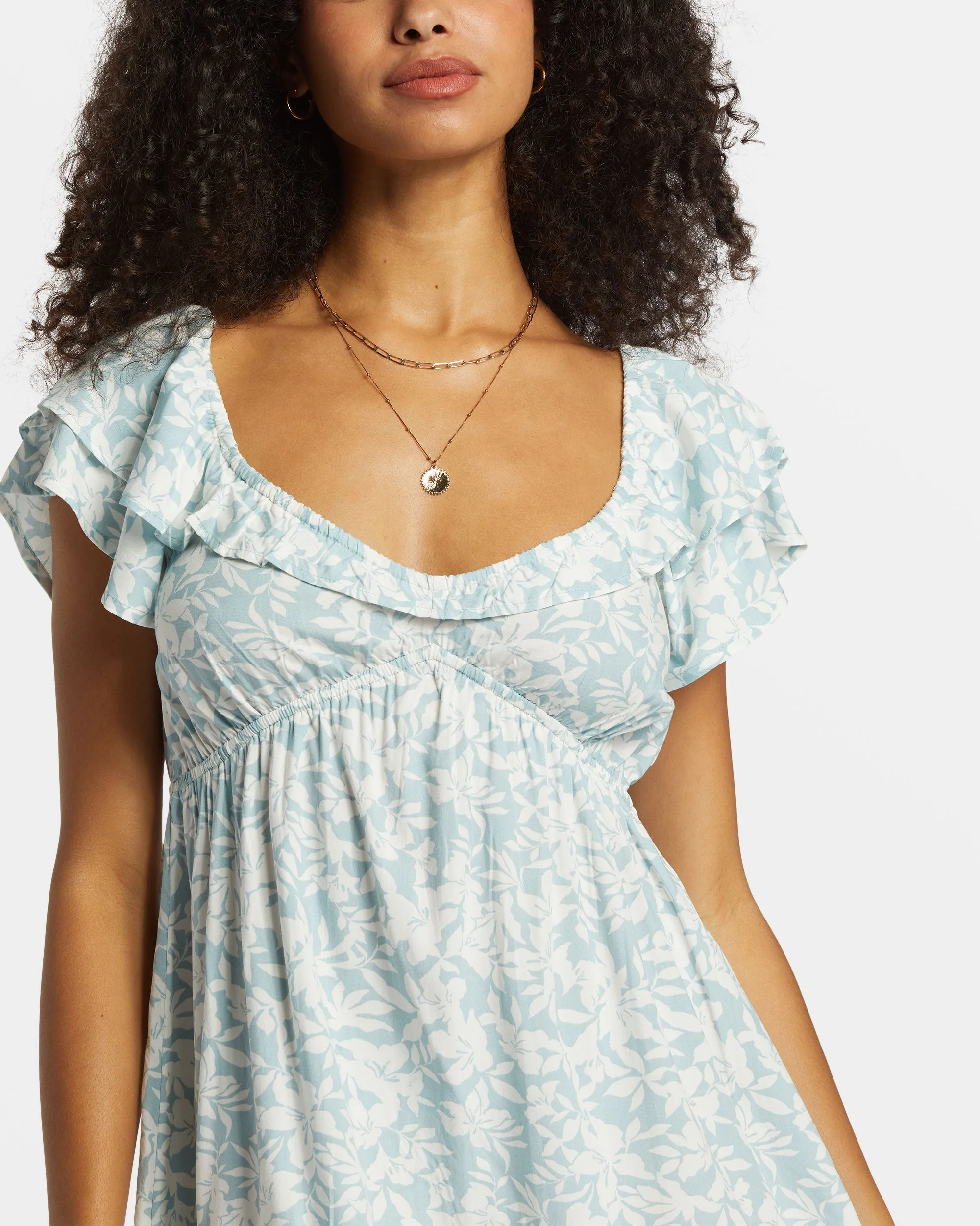 Enchant Me Mini Dress - Dusk Blue sold by Billabong product image thumbnail 4