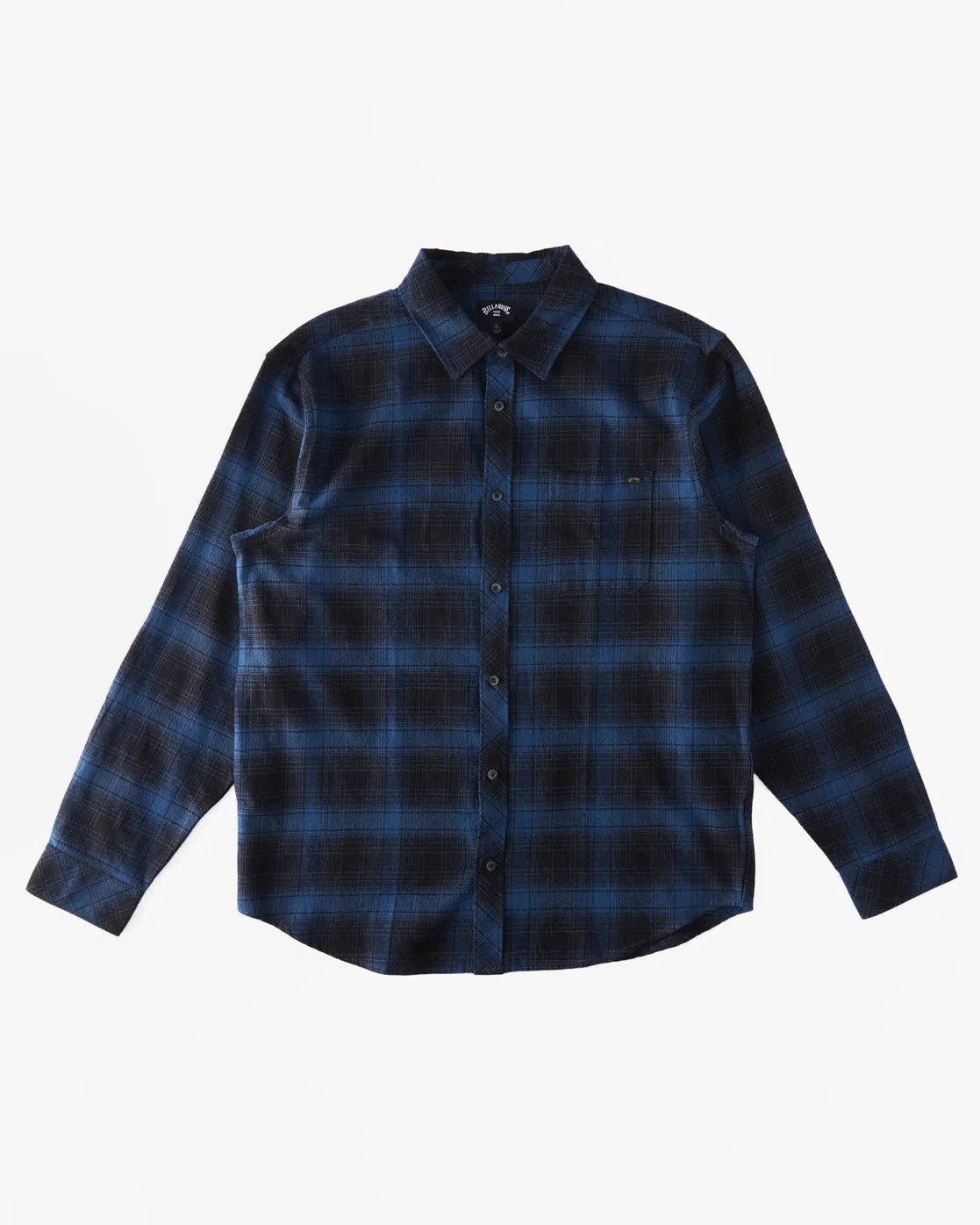 Coastline Flannel Long Sleeve Shirt - Blue sold by Billabong product image thumbnail 5