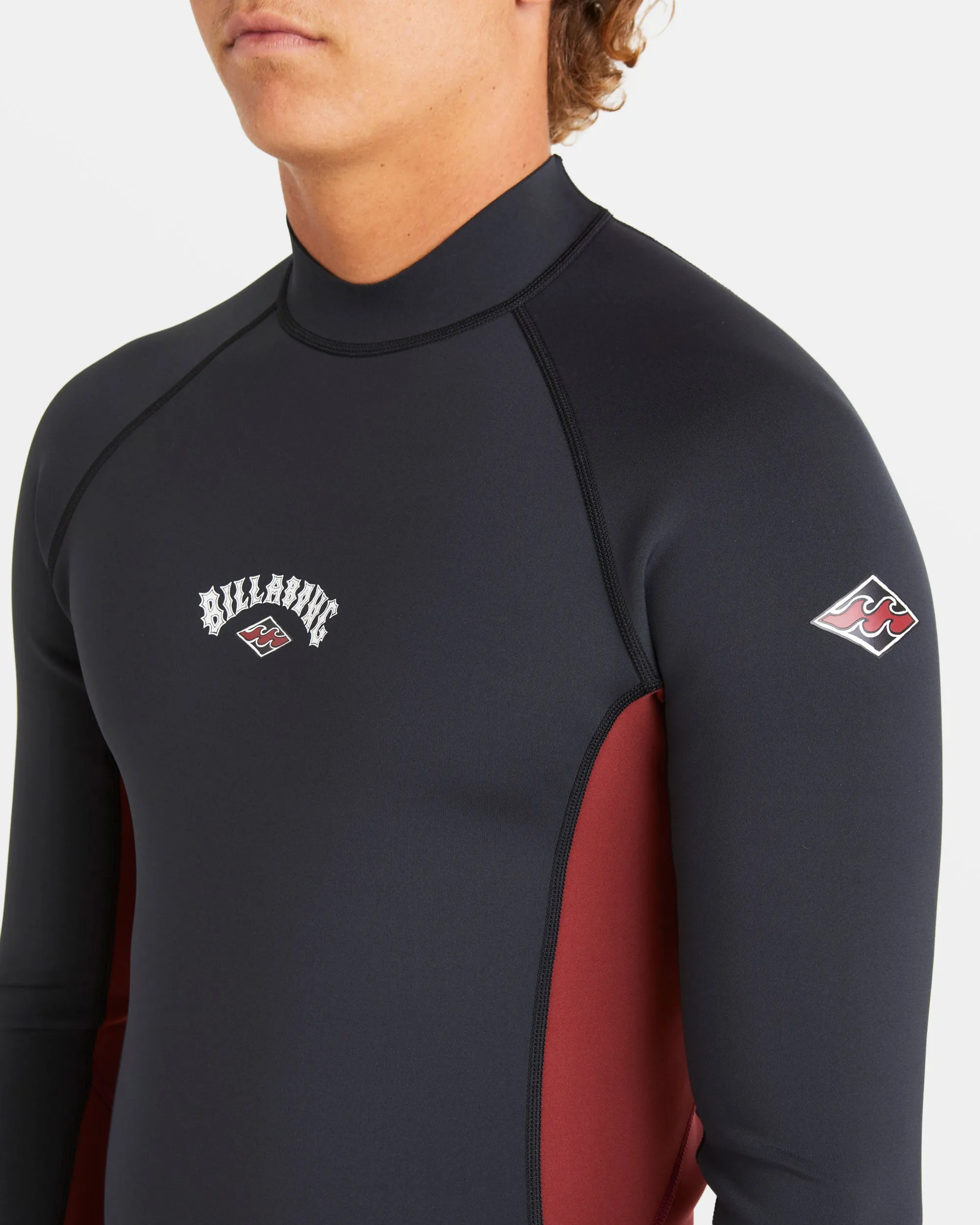 1/1mm Absolute Natural Upcycler Back Zip Wetsuit Jacket - Burnt Henna sold by Billabong product image thumbnail 5