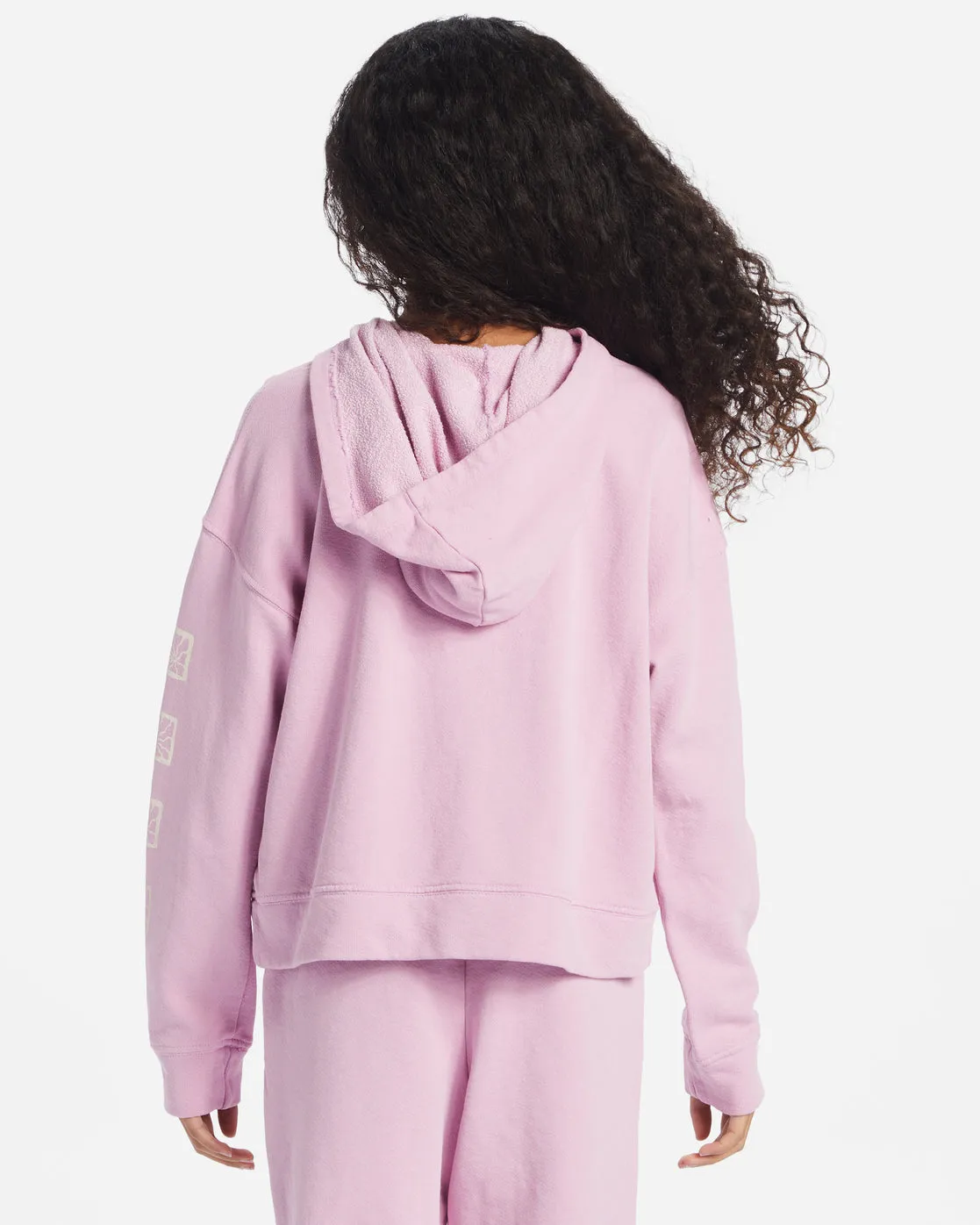 Girls Perfect Weekend Mini Crew Neck Sweatshirt - Lavender Kiss sold by Billabong product image thumbnail 3