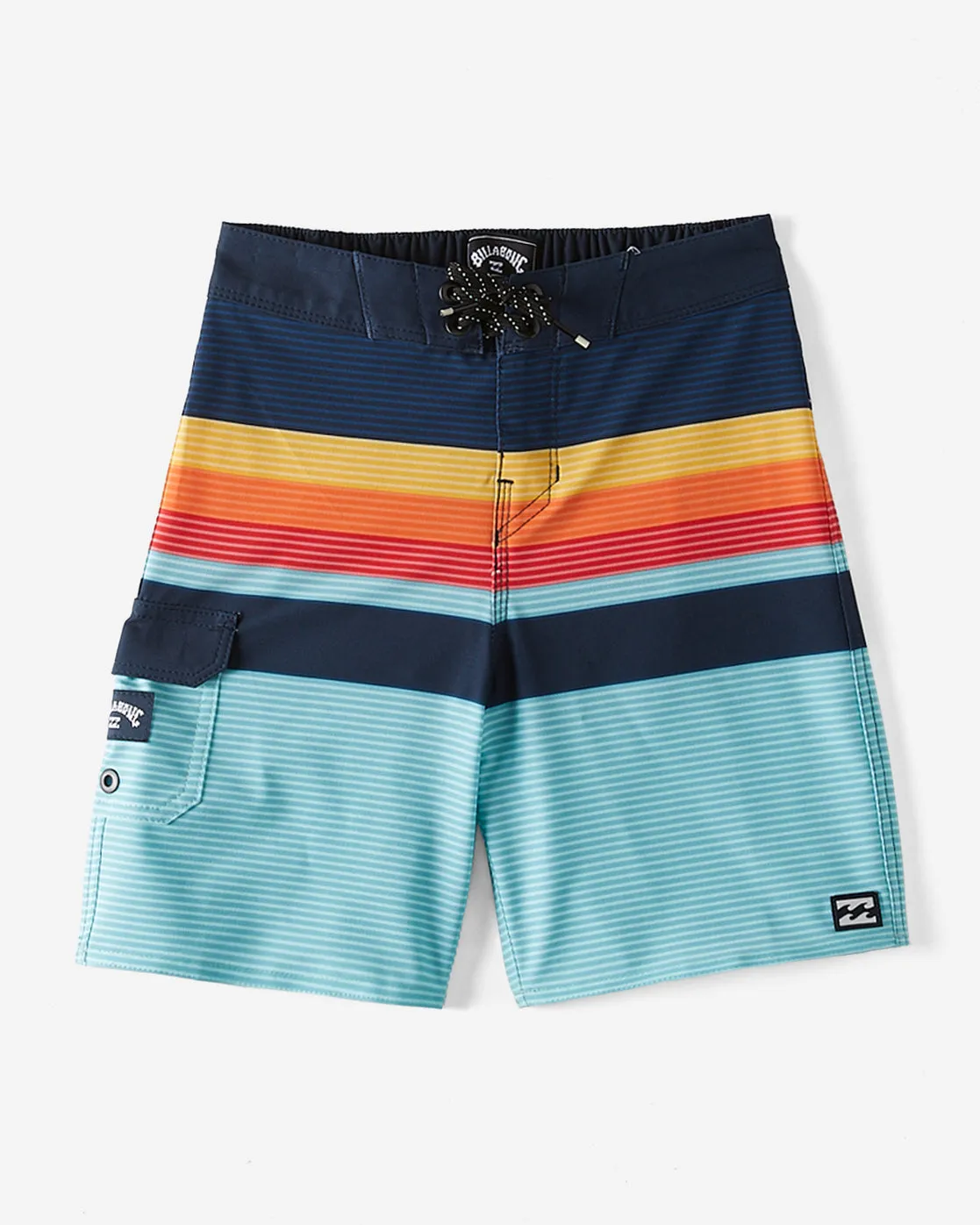 Boys 2-7 All Day Stripe Pro Boardshorts - Blue sold by Billabong