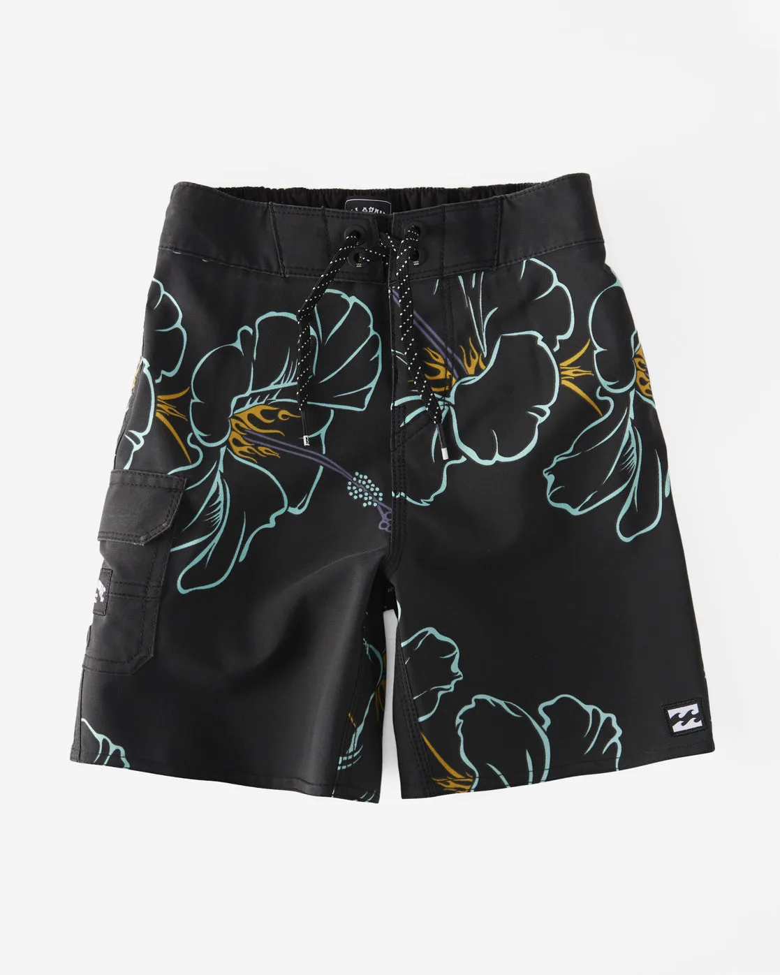 Boys (2-7) Sundays Pro Performance 13" Boardshorts - Asphalt sold by Billabong
