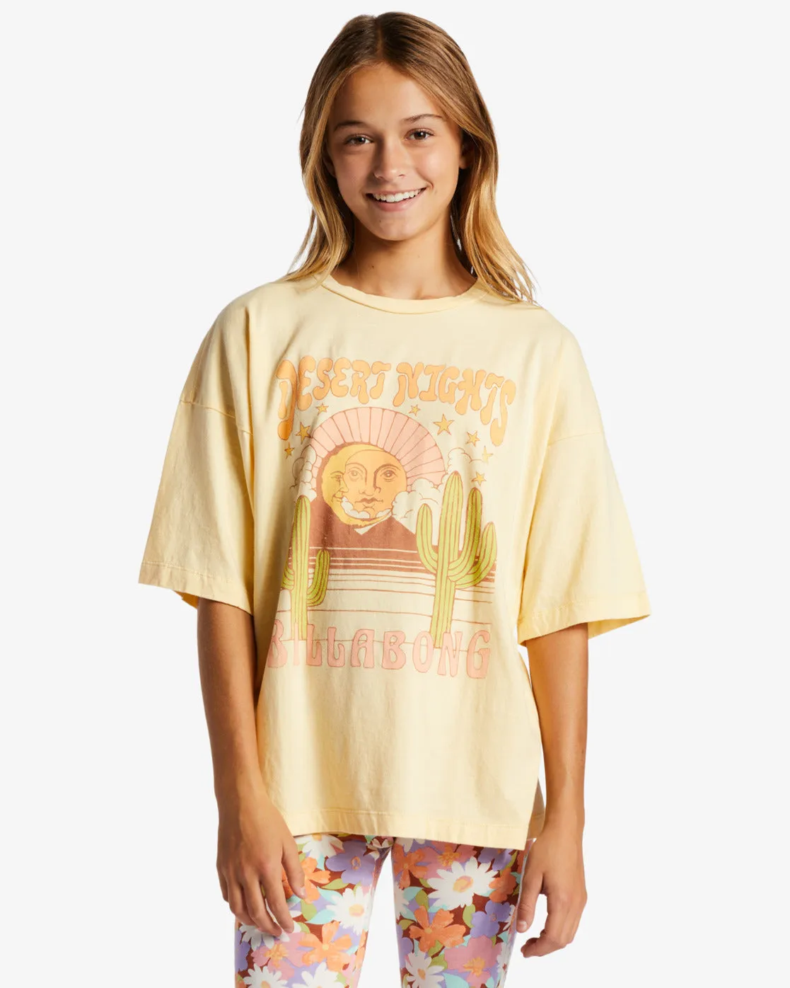 Girls Desert Nights T-Shirt - Buttermilk sold by Billabong