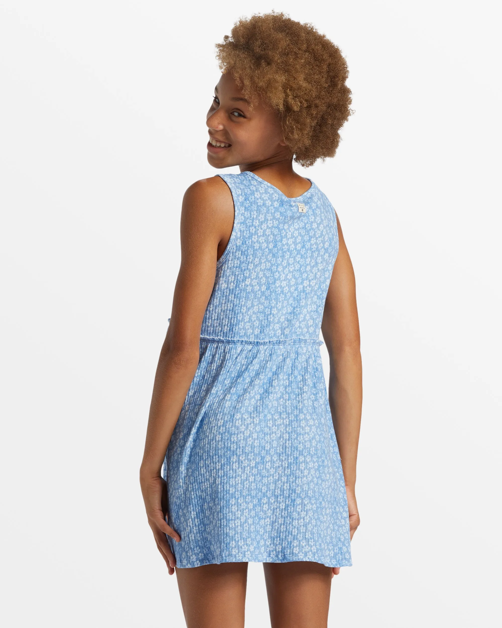 Girls Tropical Tides Mini Tank Dress - Marina sold by Billabong product image thumbnail 2