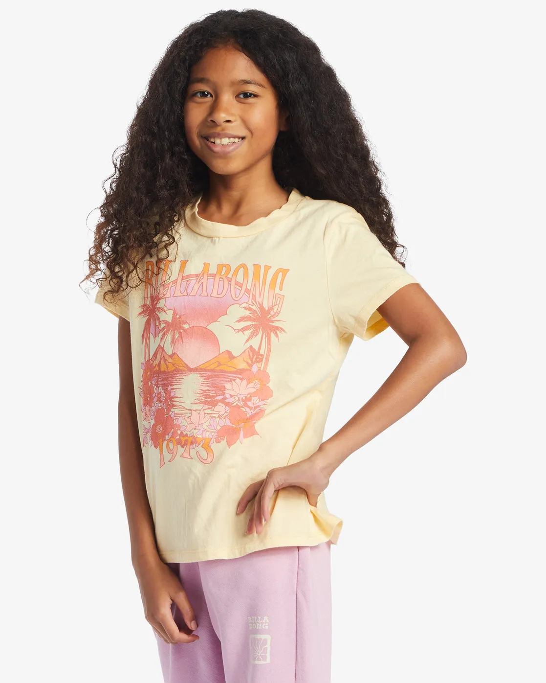 Girls Coastal Dreamer T-Shirt - Buttermilk sold by Billabong product image thumbnail 2