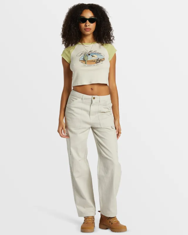 Leia Cargo Pants - Moonlight sold by Billabong