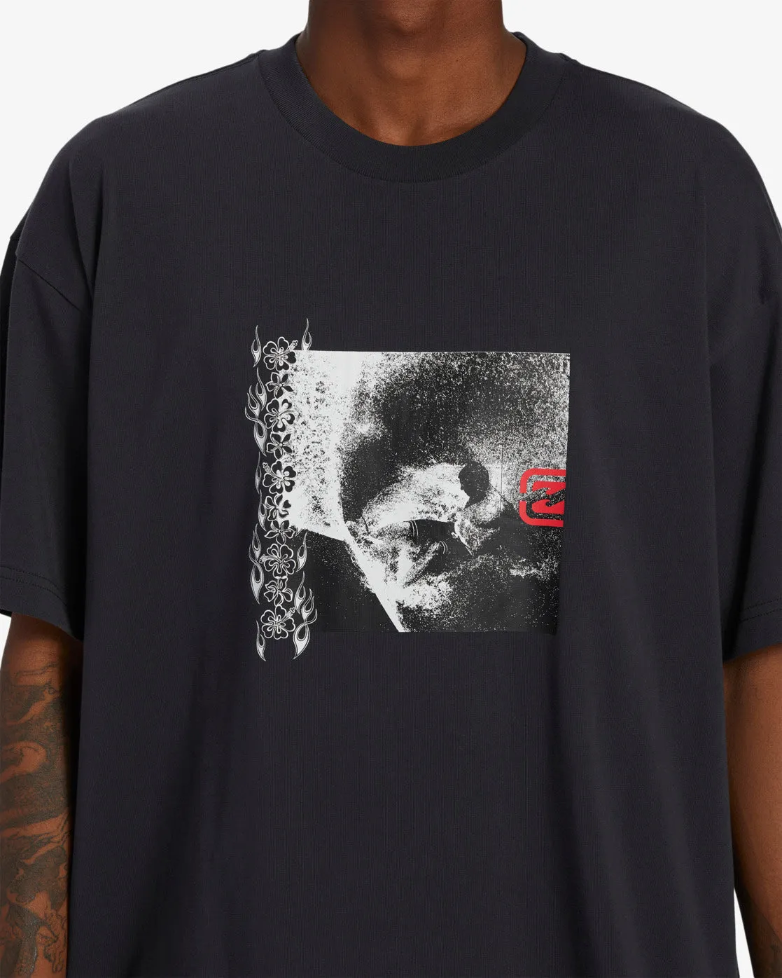 Centerfold OG T-Shirt - Washed Black sold by Billabong product image thumbnail 3