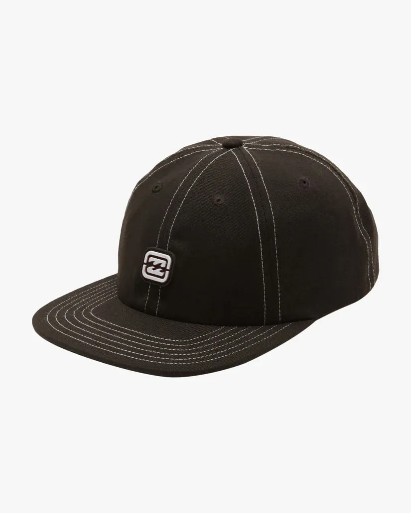 Bracket Wave Snapback Hat - Black sold by Billabong product image thumbnail 2