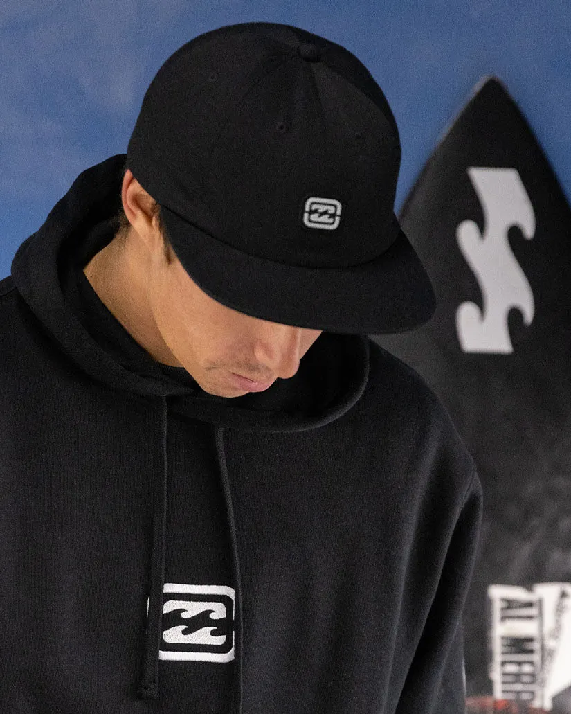 Bracket Wave Snapback Hat - Black sold by Billabong