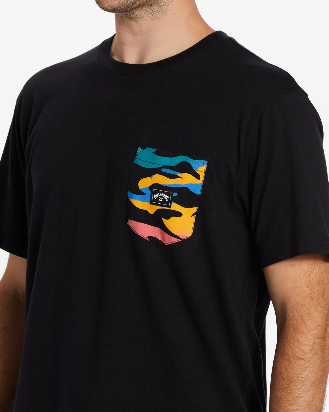 Team Pocket T-Shirt - Black sold by Billabong product image thumbnail 3