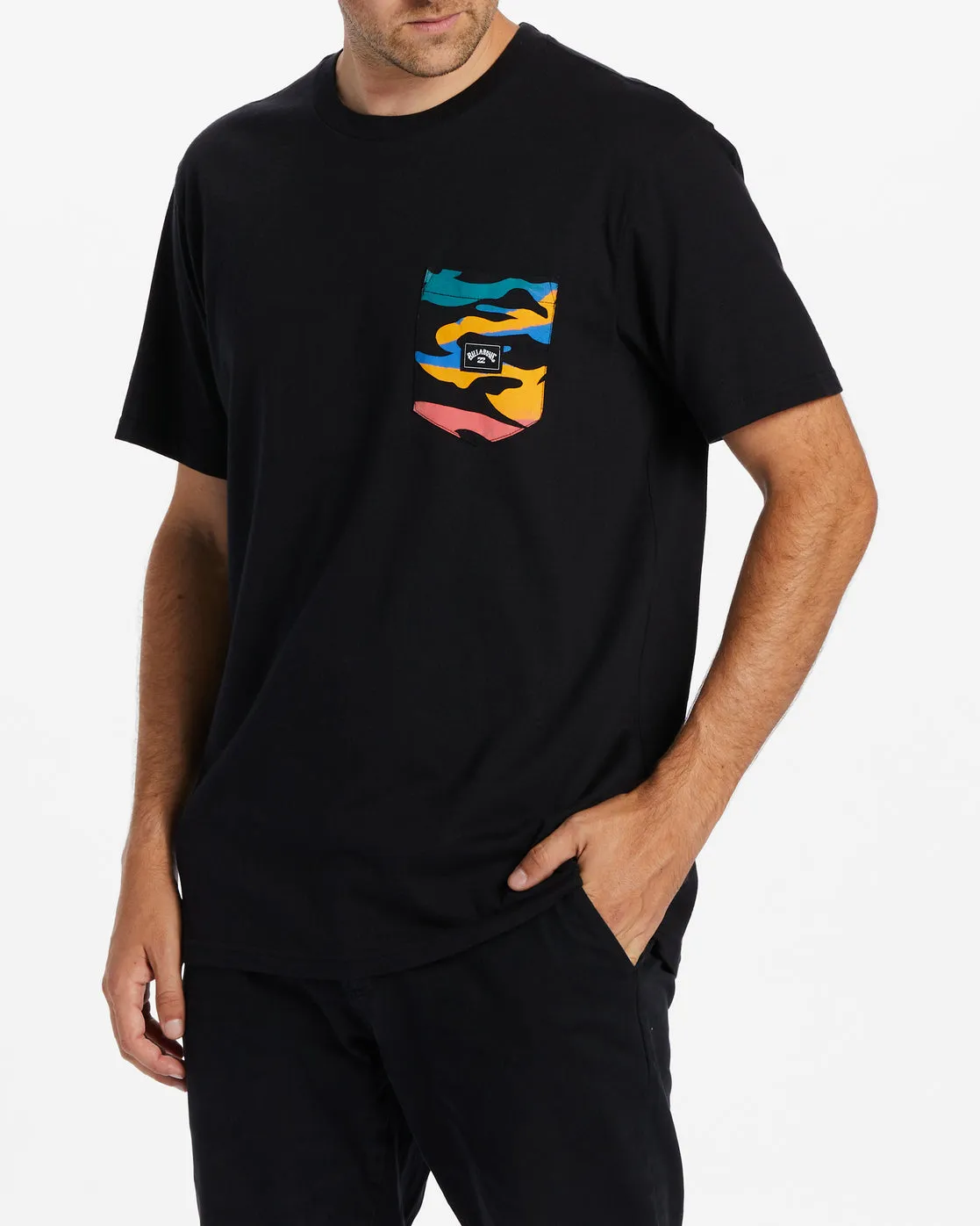 Team Pocket T-Shirt - Black sold by Billabong