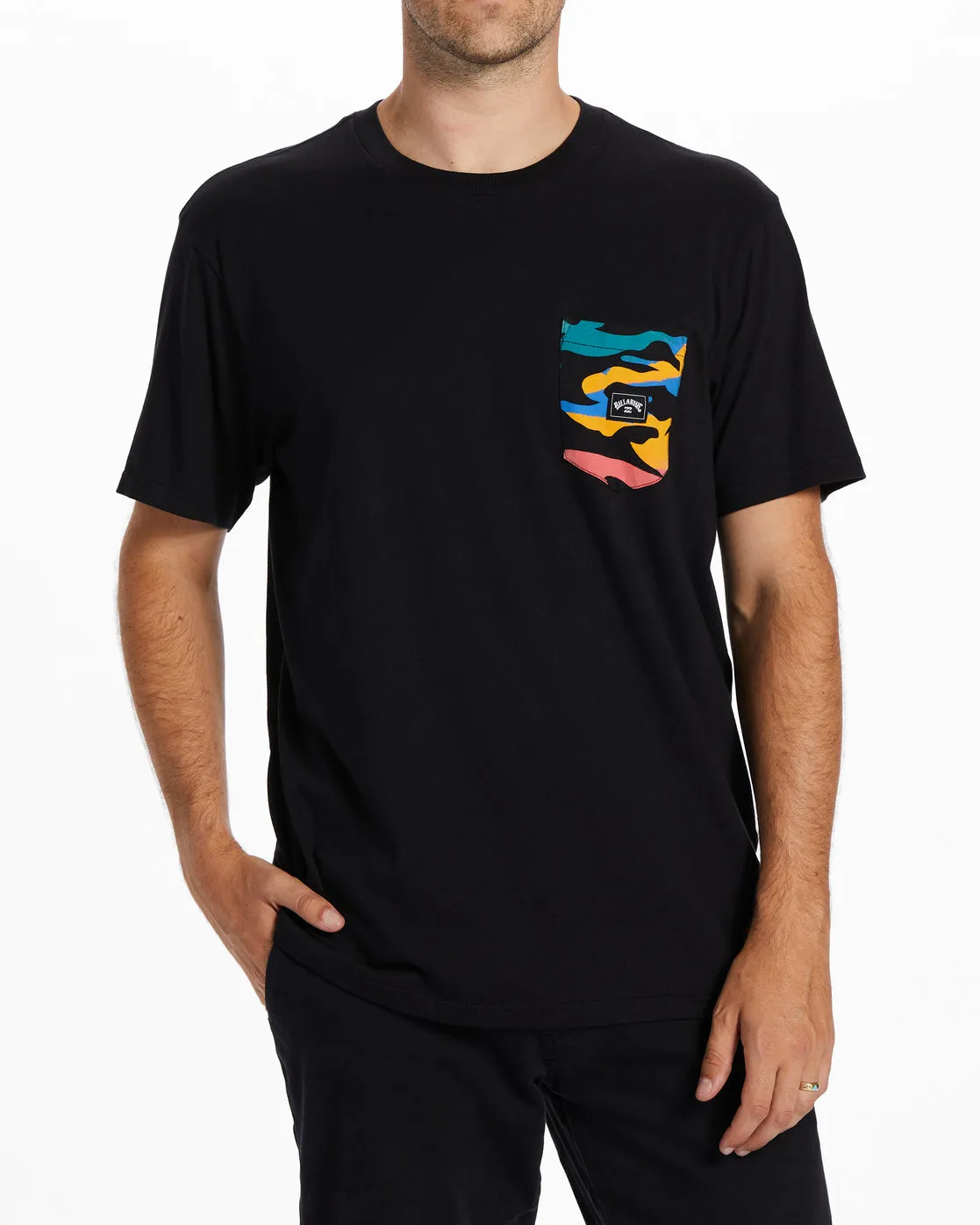 Team Pocket T-Shirt - Black sold by Billabong product image thumbnail 4